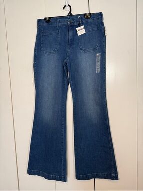 Gap 1969 Denim Women's Blue Flare Jeans